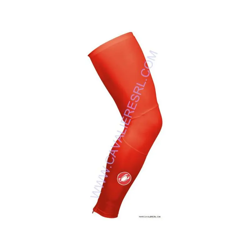 Castelli Leggings Lycra Leg Warmer Red 8070_023