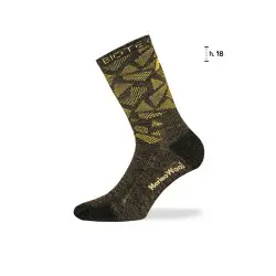 Biotex Merino Socks Black/Yellow 1029