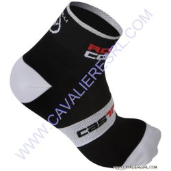 Castelli Socks Corsa Red 6 Sock Black 7072_010
