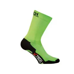 x-tech Professional Carbon Green Fluo V07 Socks