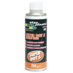 Stac Plastic Spray Super Dot 5 for Hydraulic Brakes 250 ml