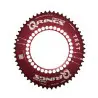 Rotor Oval Crown Red Aero 130x5 53T RR192