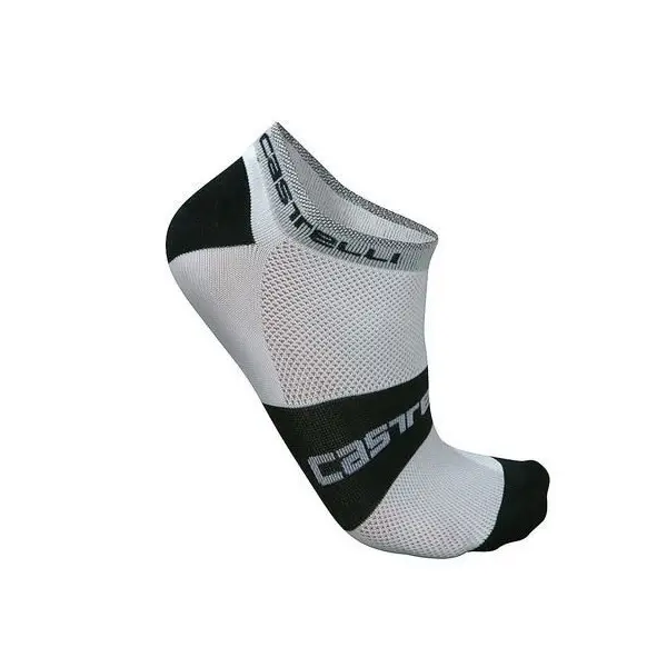Castelli Lowboy White/Black 7069_001 Socks