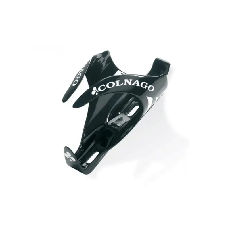 Colnago Bottle Cage Carbon Black Glossy White
