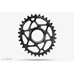 AbsoluteBlack Corona Oval Boost 148 DM N/W Chainring For Race Face Cinch