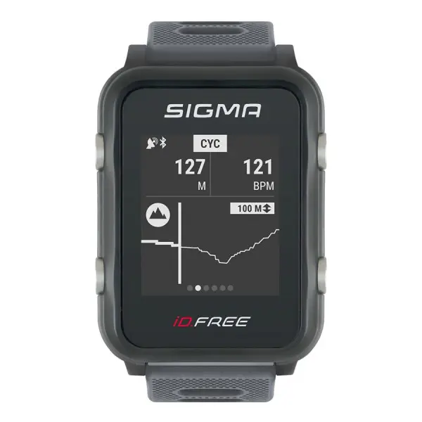 Sigma Heart rate monitor iD.FREE Grey 24100