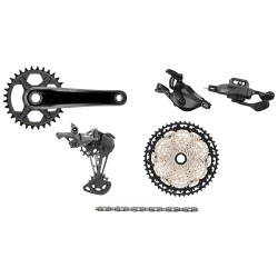 Shimano XT M8100 XC Race 1x12V Group Without Brakes