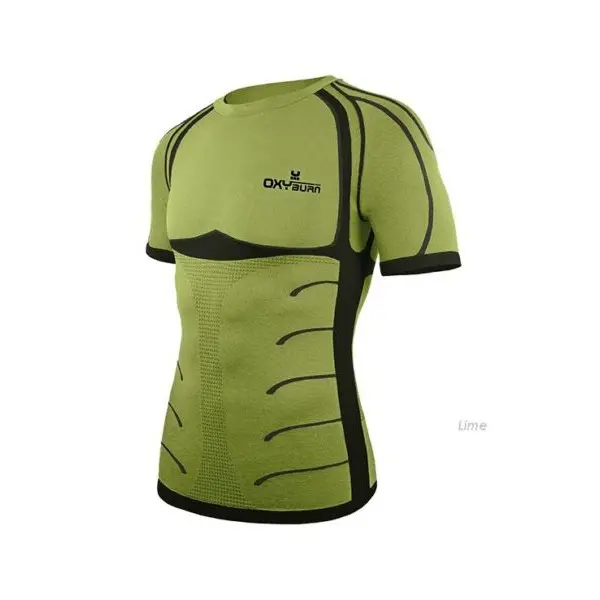 Oxyburn Underwear Short Sleeve Forty Two Lime 5055