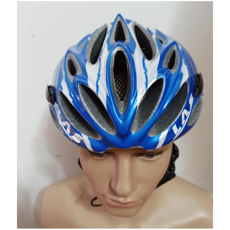 Las Helmets Squalo Blue/White/Silver