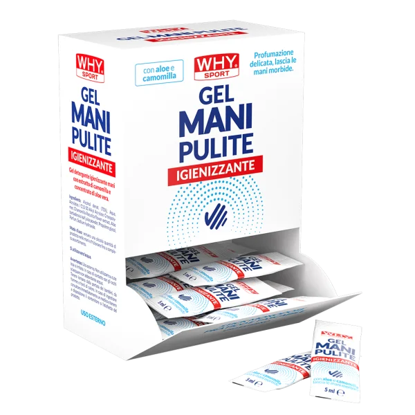 Why Sport Gel Mani Pulite Detergente Monodose 5 ml