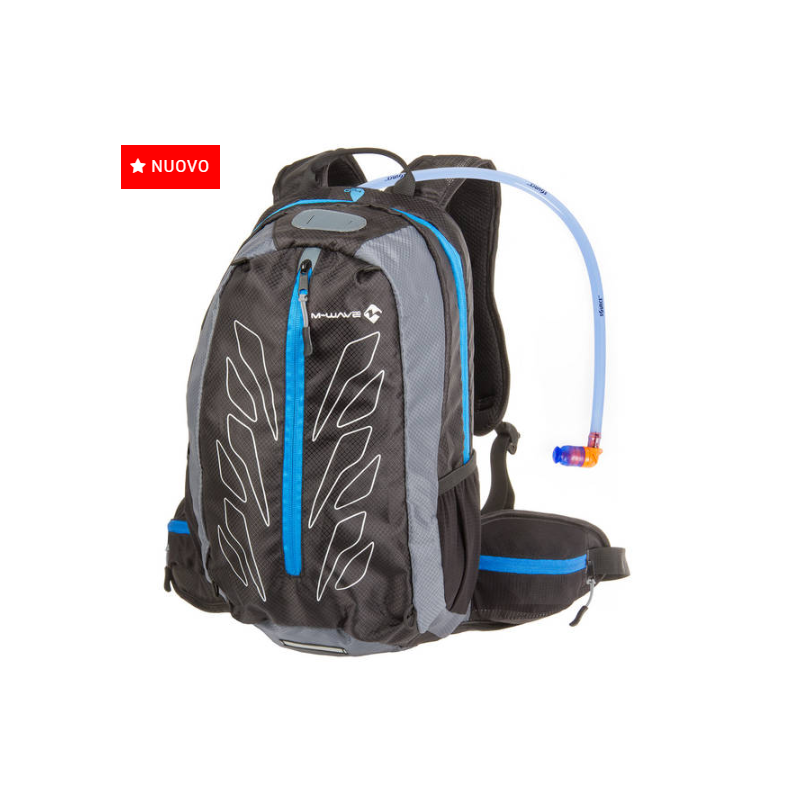 MWave Rough Ride Back Black Water Backpack