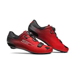 Sidi Road Sixty Shoes, black/red