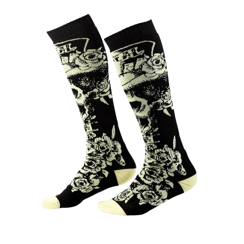 O'Neal Pro Tophat Black/Beige MX Sock 0356-754