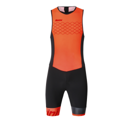 Santini Body Triathlon Redux Orange Fluo