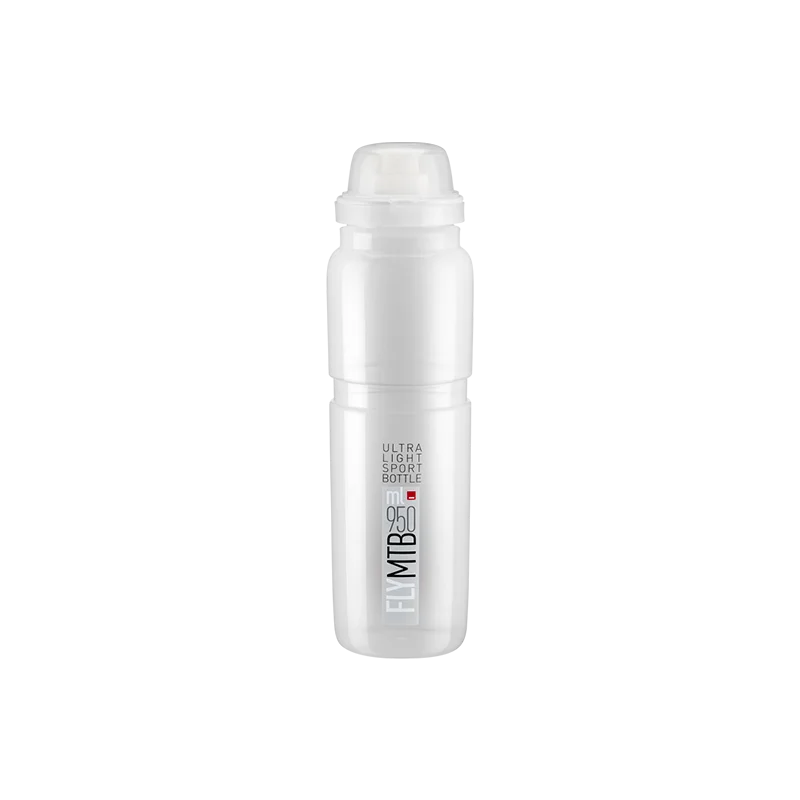 Elite Borraccia Fly Mtb Clear Logo Grey 950 Ml