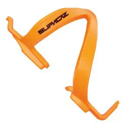 Supacaz Fly Cage Bottle Cage In Neon Orange Polycarbonate