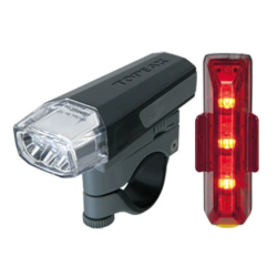 Topeak Highlite Combo Aero TMS070 front and rear lights set