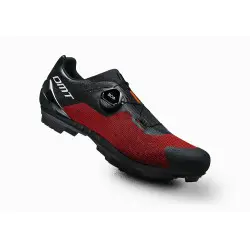 DMT KM4 Mtb Shoes, black/red