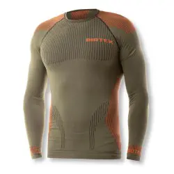 Biotex Hightech Seamless 3D Long Sleeve Underwear Green/Orange 180ML