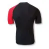Biotex Ultra Short Sleeve Jersey with Black/Red Zip