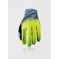 Five Guanti XR-Lite Split Giallo Fluo/Grigio