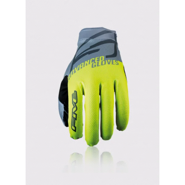 Five XR-Lite Split Gloves Fluo Yellow/Grey