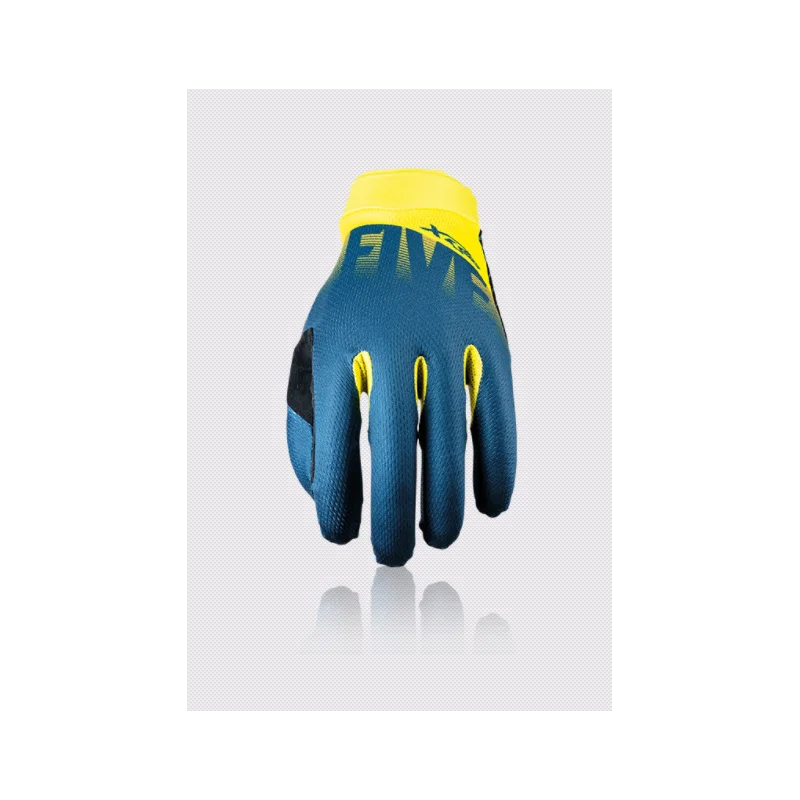 Five XR-Lite Bold Gloves Blue/Yellow