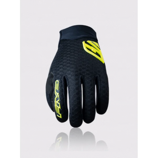 Five Guanti XR-Air Nero/Giallo Fluo