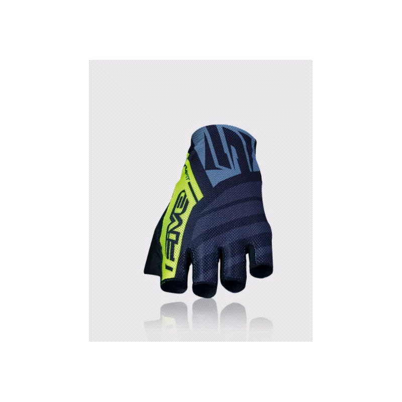 Five RC2 Shorty Gloves Black/Fluo Yellow