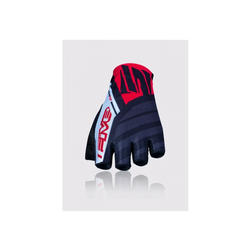 Five RC2 Shorty Gloves, Black/Red/White