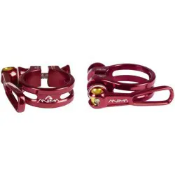 Anima Collar Regg. With lever 32Mm red