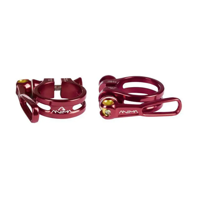 Anima Collar Regg. With lever 32Mm red