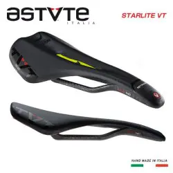 Smart Saddle Starlite Vt Carbon Black/Yellow