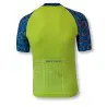 Biotex Ultra Smart Checked Short Sleeve Jersey Lime/Blue