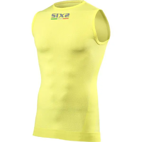 Sixs Sleeveless Underwear SMX Yellow Tour