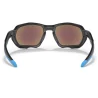 Oakley Plazma Matte Black Prizm Sapphire Polarized OO9019-08 Sunglasses