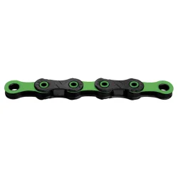 Kmc Chain DLC 12v Black/Green 126 links 525240792