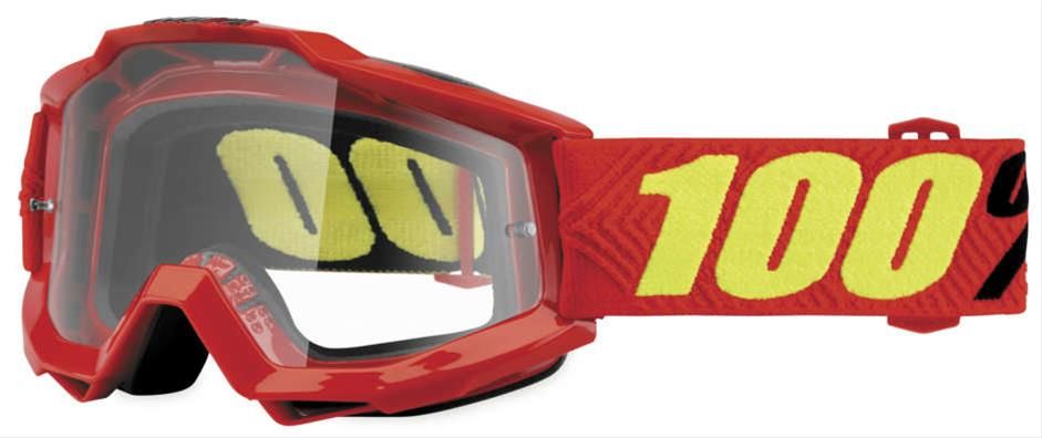 100% Maschera MTB Accuri Goggle Saarinen Clear Lens