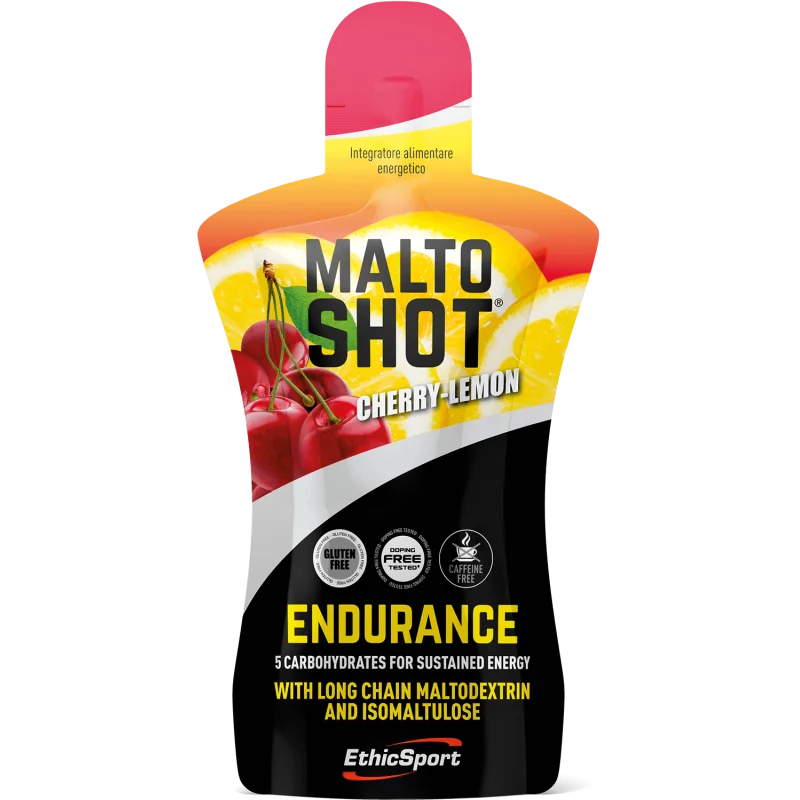 Ethic Sport Maltoshot Endurance Cherry/Lemon Supplements 50ml