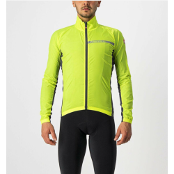 Castelli Squadra Stretch Yellow Fluo/Dark Gray 21511 windproof cape