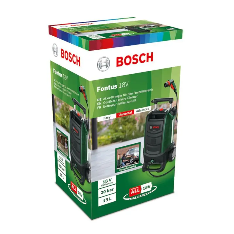 Bosch Idropulitrice a batteria Fontus 18V