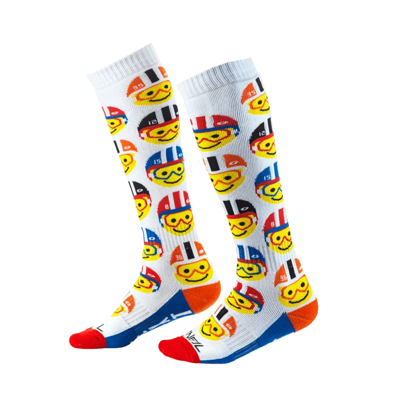 O'Neal Pro MX Sock Kid Emoji Racer Multi 0356-764
