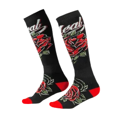 O'Neal Calzino Pro MX Roses Black/Red 0356-767