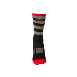 O'Neal Calzino Performance Stripe V.22 Black/Gray/Red 0358-013