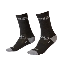 O'Neal Performance Icon V.22 Black/Gray Sock 0358-015