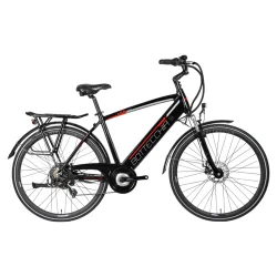 Bottecchia E-City Bike Man 28" Black/Red BE16 C02 BE16075002