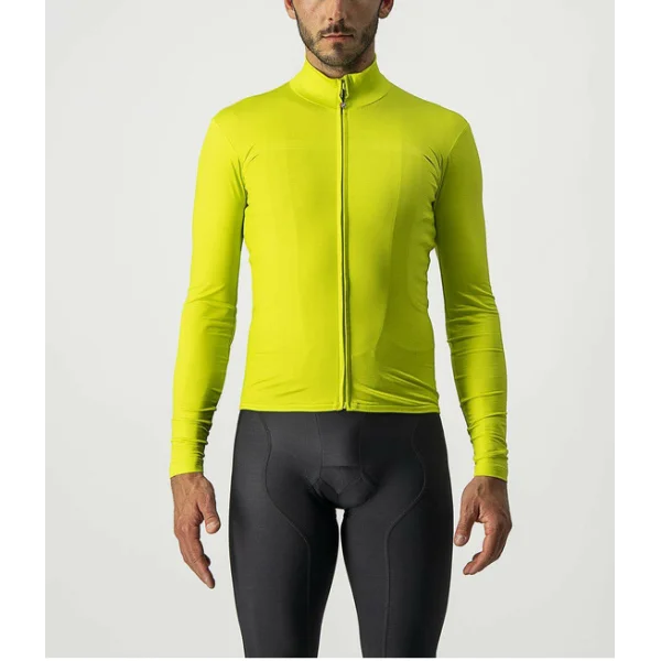 Castelli Maglia Pro Thermal Mid Ls Chartreuse 21516_384