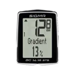 Sigma Alti Bike Computer BC 14.16 STS Wireless + Cadenza 5732A