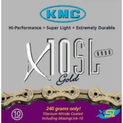 Kmc Catena X10SL Gold 525240270