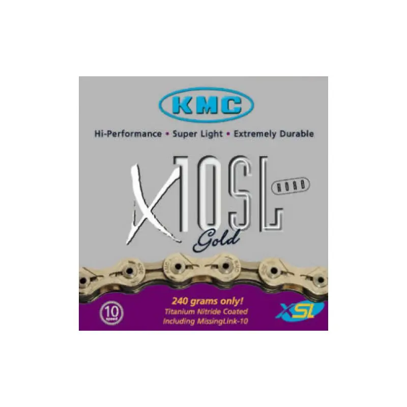Kmc X10SL Gold 525240270 Chain